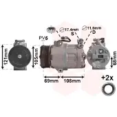 VAN WEZEL 3700K316 Aircopomp