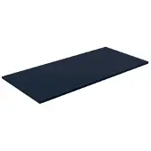 Saniclass Tops Topblad - 100x1.5x46cm - mat marine blauw