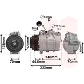 VAN WEZEL 3000K277 Aircopomp