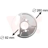 VAN WEZEL STOFSCHILD VOOR R 86+ voor o.a. VOLKSWAGEN
