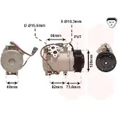 VAN WEZEL 5300K726 Aircopomp
