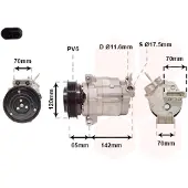 VAN WEZEL 0800K063 Aircopomp