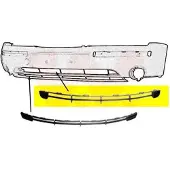 VAN WEZEL 1828590 Ventilatiegrille, bumper