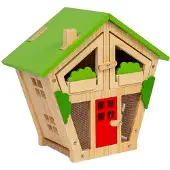 Bigjigs houten insectenhuisje, 7dlg.
