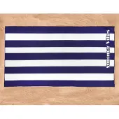 Lucca Sneldrogend Microvezel Strandlaken - Summer Vibes - 100x180 - Navy