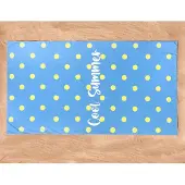 Lucca Sneldrogend Microvezel Strandlaken - Cool Summer - 100x180 - Blue