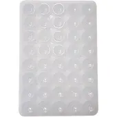Mobigear Zuignap Telefoonhouder | EasyMount - 40 Suction Cup - Transparant Universeel
