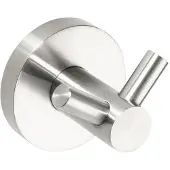 Sapho X-Steel dubbele handdoekhaak RVS geborsteld