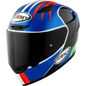 Suomy Track-1 Pecco Mugello 2022 E06 Blauw Zwart Integraalhelm Maat M