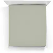 Bella Donna Alto Boxspringhoeslaken Twijfelaar grijsgroen-0633 120x190-130x220