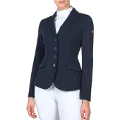Equiline Wedstrijdjasje Miriamk Navy 44 - Ademend, Stretch, Ongevoerd