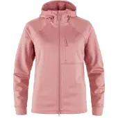 Fjällräven - Women's Abisko Grid Fleece Hoodie - Fleecevest XL, roze