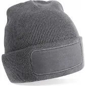 Beechfield Unisex gewone winterse muts / hoofddeksel (ideaal voor het printen) (Grafietgrijs)