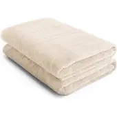 Yumeko Douchelaken Katoen 70x140 Beige - Eco, Bio & Fairtrade