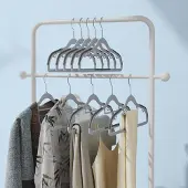 Songmics Kleerhangers – Kunststof – Set van 50 – Licht en Sterk