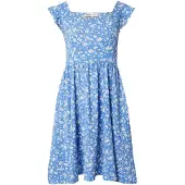 ONLY Jurk 'ONLSerina' blauw / wit