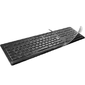 Cherry WetEx toetsenbord cover, Muis + Toetsenbord Accessoires, Transparant