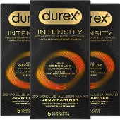 Durex Condooms Intensity 5st - 3 Stuks - Voordeelverpakking