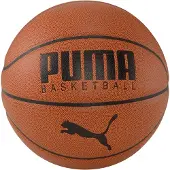 Puma Elite basketbal, Zwart/Bruin, Maat 6