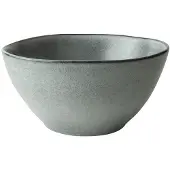Dutch rose Serenity Kom Ø15cm Grijs 4st grijs Aardewerk Kom