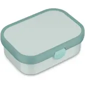 Mepal Lunchbox Campus - 750 ml - Broodtrommel met vakjes voor kinderen - Geschikt voor 4 boterhammen - Cool mint