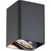QAZQA Design opbouwspot zwart GU10 70mm draaibaar en kantelbaar - Vox