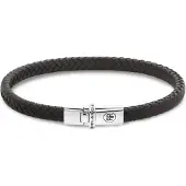 Rebel & Rose Xtra Small Braided Brown RR-L0175-S-L Armband 19cm