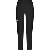 Salewa - Women's Puez Dolomitic 2 DST Reg Pant - Trekkingbroek 40 - Regular, zwart