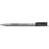 Staedtler Universele stift Lumocolor, F, WL, zwart, 10 st.