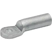 Klauke persklem voor kabels, conform DIN 46329, lengtedicht, geschikt voor 5 0 mm² (massief/gestrand), 70 mm² (flexibel), met M8-aansluiting, verzinkt, verpakking met 4 stuks.