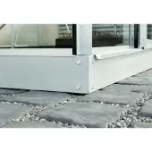 Vitavia Fundatieframe Maat 3800 Staal Gegalvaniseerd Aluminiumgrijs