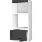 Vicco Fame-Line Magnetronkast – 60 cm open Anthrazit-Gold Landhaus