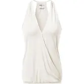 Yogistar Yoga-Racerback V-Neck "ala" - ivory S Loungewear shirt YOGISTAR