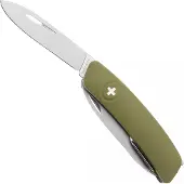 Swiza D09 R AM, KNR.0136.1050, Olive, Zwitsers zakmes, 9 tools