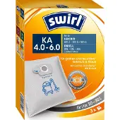 Swirl 2154 3er Reißfestes Vlies - für groben und feuchten Schmutz KÄ 4-6 Staubsaugerbeutel
