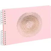 Exacompta Foto spiraalalbum Ellipse, 320 x 220 mm, roze (10 x 15 cm)
