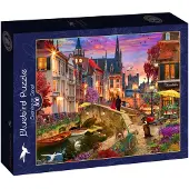 Bluebird Puzzle Avond aan het Kanaal Puzzel (500 stukjes)