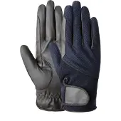 HORZE Leni aomer paardrijhandschoenen, dames, Dark Navy, 8