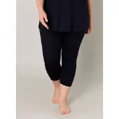 Base Level Curvy cropped basis legging Audrey donkerblauw female | Maat: 44