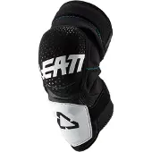 Leatt 3DF Hybrid Witte Motocross Kniebeschermers Maat 2XL