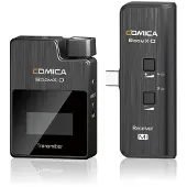 Comica BoomX-D UC1 draadloze microfoon-set met 1 zender en USB-C-ontvanger