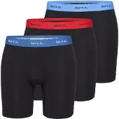 Phil&Co. Boxershorts blauw / rood / zwart / wit