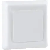 Star X Starx afzuigventiel vierkant - Ø125 mm - wit