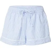 Hunkemoller Pyjamabroek lichtblauw / wit