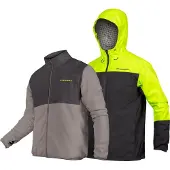 Endura Hummvee 3 in 1 Waterdichte Jas Fluo Geel / Zwart L