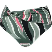 SugarShape Bikinibroek 'Mambo' smaragd / pink / zwart / wit