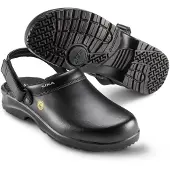 Sika Fusion Clog ESD m. hielriempje OB SRC - 19467 Zwart | Zwart | Maat 48 - 5703617108347