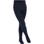Esprit Foot Logo versterkt slijtvast katoen panty kinderen blauw - maat 110-116