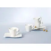Villeroy Boch Koffiekop met schotelje Villeroy &amp; Boch NewWave Caffe, 140 ml