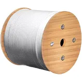Goobay 120 dB SAT Coaxial Cable, 4x Shielded, CCS 500 m